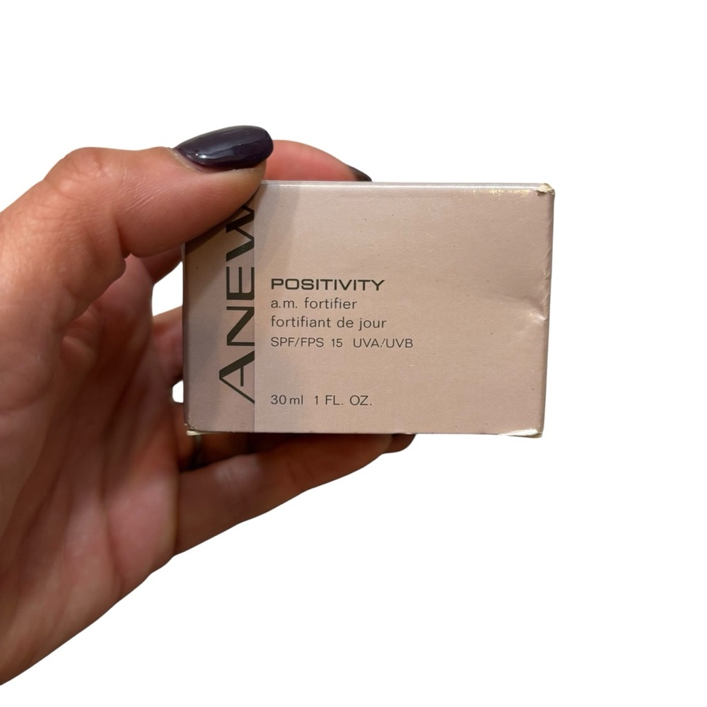 Brand new in Box Avon Anew Positivity Empowering A.M. Fortifier